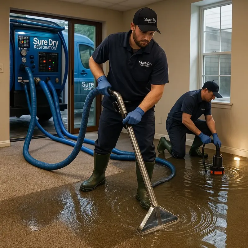 Water Extraction and Removal process in Solana Beach, CA